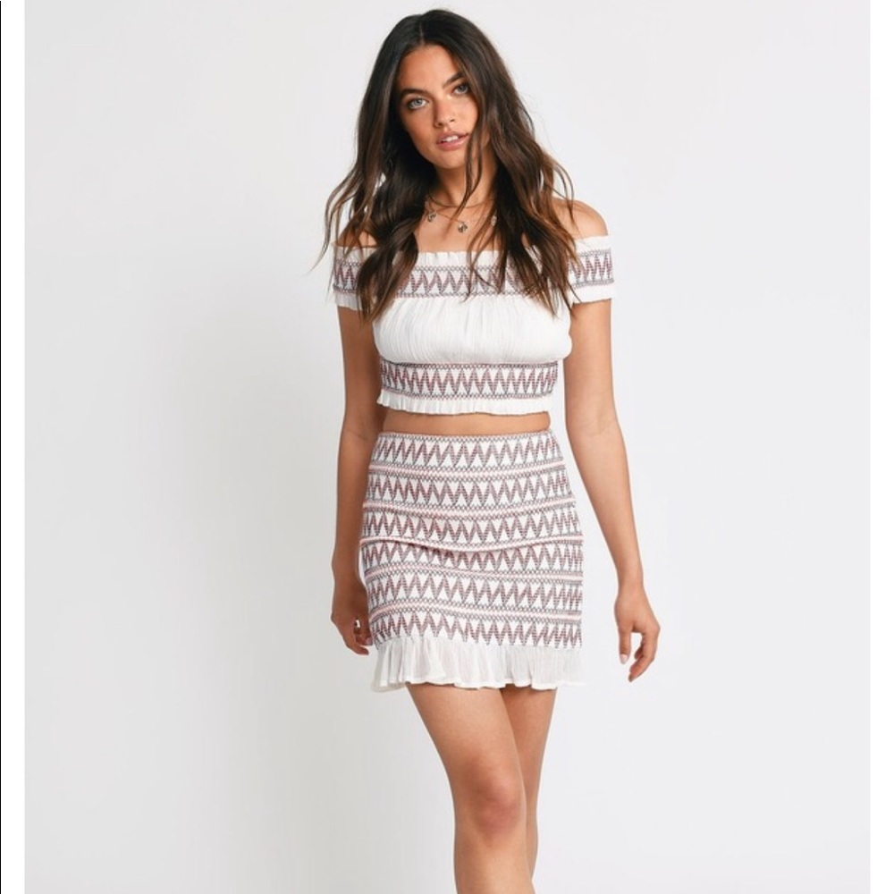 TOBI mini bodycon skirt
